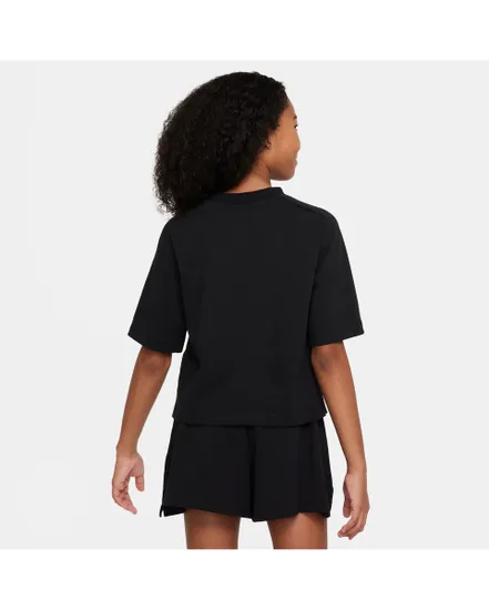 T-Shirt Fille G NSW SS TOP JSY LBR Noir