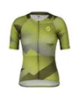 Maillot manches courtes Femme RC PREMIUM CLIMBER Vert Sapin/Jaune