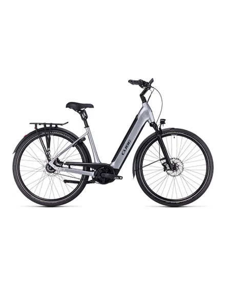 Vélo électrique urbain Unisexe SUPREME HYBRID SLX 625 Argent