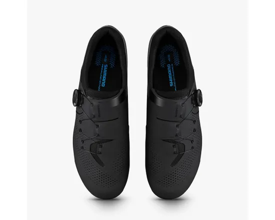 Chaussures Route Homme RC3 LARGES Noir