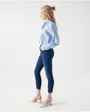Jean Femme SECRET GLAMOUR CROPPE Bleu