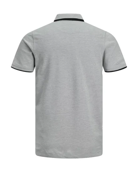 polo homme JJEPAULOS POLO SS NOOS Gris