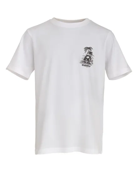 T-shirt Enfant SKULL OVERGROWN YOUTH Blanc