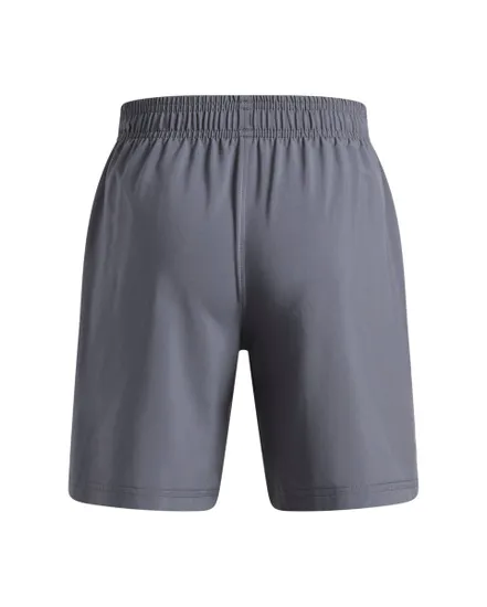Short Enfant UA TECH PLAY Gris