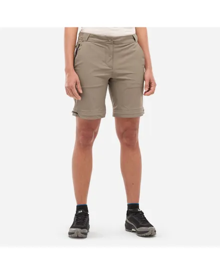 Pantalon Femme UBIC STR ZIP OFF PT W Beige