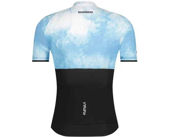 Maillot manches courtes Homme CANNONDALE FR TEAM Noir/Bleu