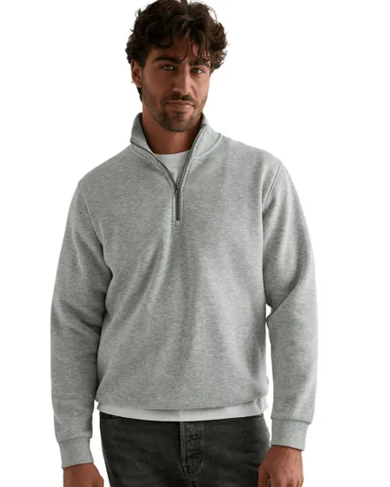 Sweat Homme Jjebradley Sweat Half Zip Noos