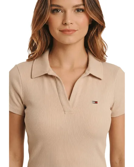 Polo Femme TJW Slim Sh Rib