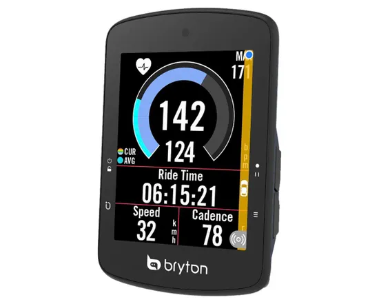 Compteur GPS de vélo RIDER S510 E Noir