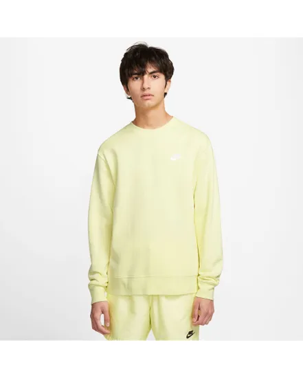 Sweat manches longues Homme M NSW CLUB CRW BB Jaune