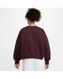 Sweat Femme W NSW PHNX FLC OOS CREW Bordeaux