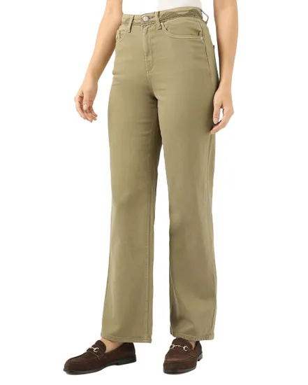 Jean Femme VMTESSA HR WIDE COLORED EMB