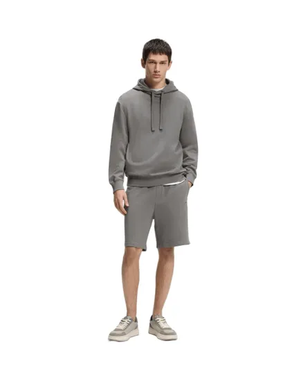 Sweat à capuche Homme DAPO Gris Medium
