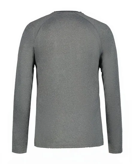 T-shirt manches longues Homme MUOSTO PRNT Gris