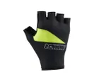 Gants courts Unisexe ONE SUMMER Noir/Jaune Fluo