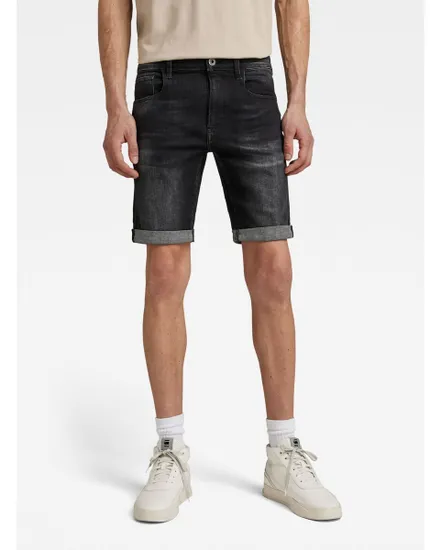 Short en jean Homme 3301 SLIM SHORT Gris