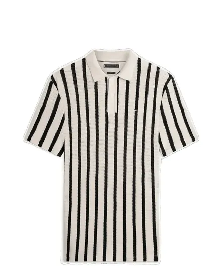 Polos Homme Open Knit Relaxed Fit Polo