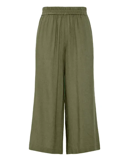 Pantalon Culotte Femme PCPIA HW WIDE WVN NOOS