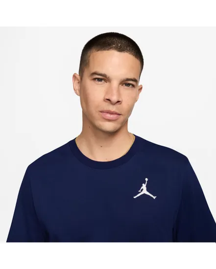 T-shirt Homme M J JUMPMAN EMB SS CREW Bleu