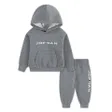 Ensemble de survetement Bébé JDB MJ STRETCH HBR FLC SET Gris