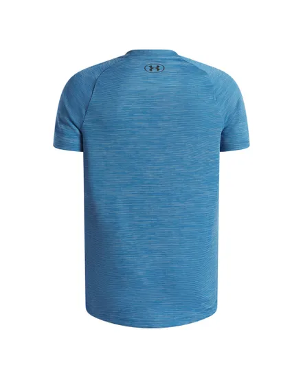 T-shirt Enfant UA TECH TEXTURED SS Bleu