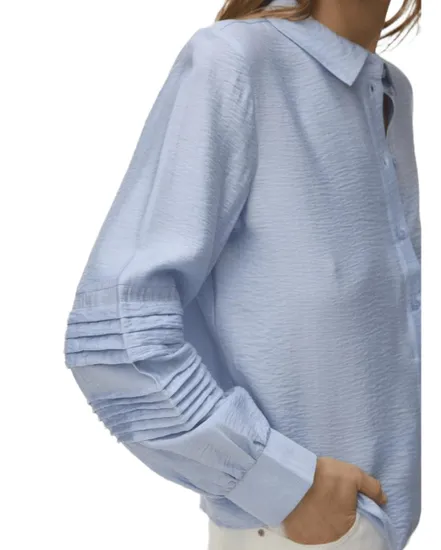 Chemise Femme VMISELA L/S Shirt WVN BTQ GA