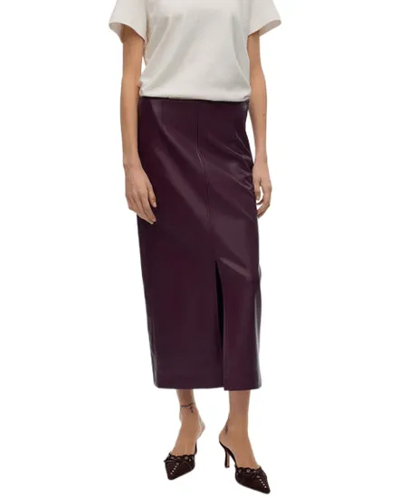Jupe Femme VMOLIVELIPPA HW Coated 7 8