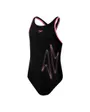 Maillot de natation Enfant ECO BOOM LOGO PLACEM FLYBACK Noir