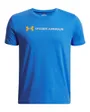 T-Shirt Manches Courtes Garçons UA Logo Wordmark