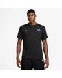 T-shirt de football Homme PSG M NK DF PRIMARY STMT SS 3R Noir