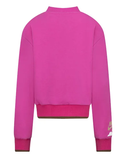 Sweatshirt Fille SWEET SWOOSH CREW Rose