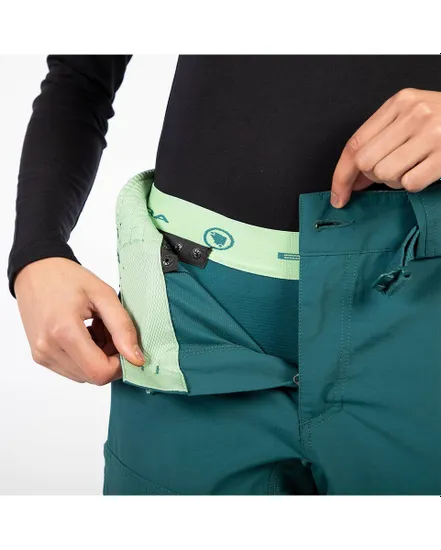 Corsaire Femme HUMMVEE avec sous-short Bleu Sarcelle