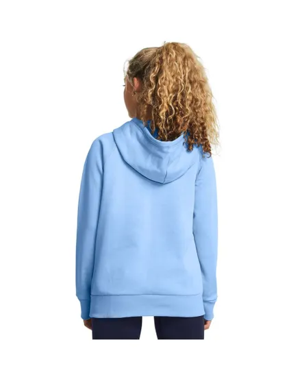 Sweat à capuche Femme UA RIVAL FLEECE BIG LOGO HDY Bleu