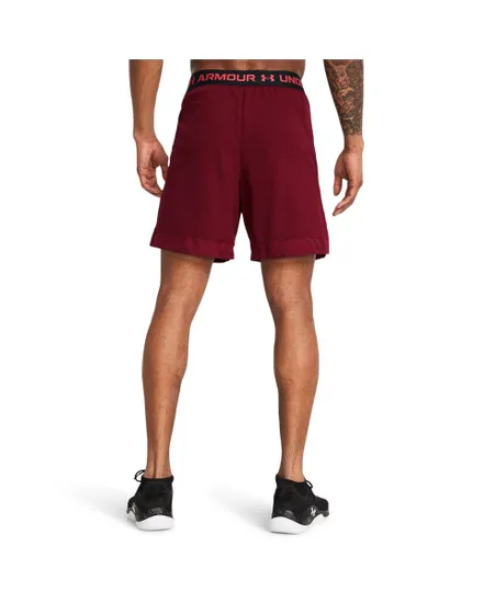 Short Homme UA VANISH WOVEN 6IN SHORTS Bordeaux