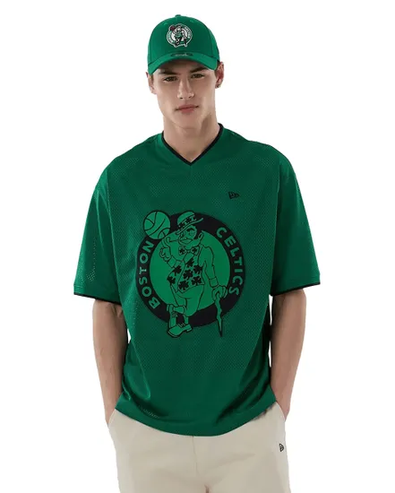 T-Shirt Homme NBA Boston Celtics Vert New Era