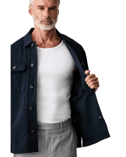 Veste Chemise Homme Cotton Blend