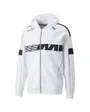 Sweatshirt à capuche manches longues Homme FD BMW MMS SDS SWT JKT Blanc