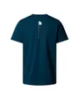 T-shirt Homme M VERTICAL SS TEE Bleu