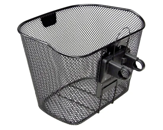 Panier avant avec fixation UNI + FIX Noir