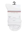 Chaussettes Femme SHORT SOCK 1P PREMIUM RIB Blanc