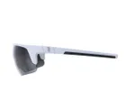 Lunettes Unisexe COMET Blanc/Fumée Flash Miroir