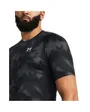 T-shirt Homme UA HG ARMOUR PRINTED SS Noir