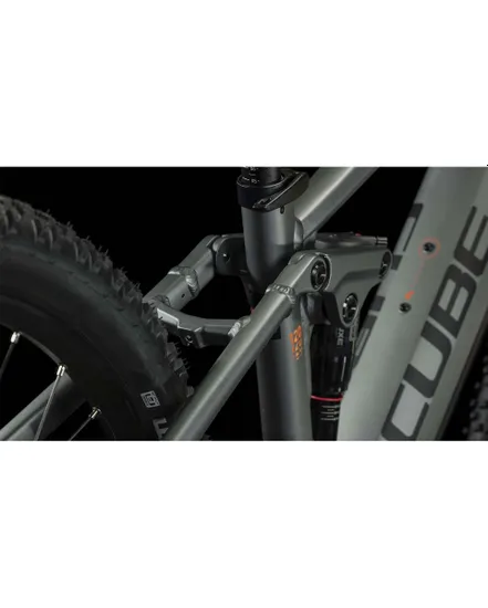 VTT électrique tout suspendu Unisexe STEREO HYBRID 120 PRO 750 Gris