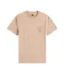 T-shirt col rond Homme REG SIGN CITY TEE EXT Taupe