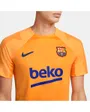 Tee-shirt de football manches courtes Homme FCB M NK DF STRK SS TOP K KS Orange