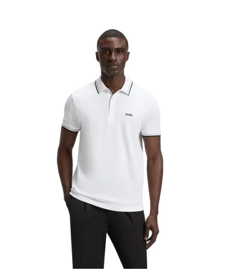Polo Homme PADDY Blanc Clair