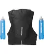 Veste d'hydratation 12L avec flasks Unisexe ADV SKIN 12 SET Noir