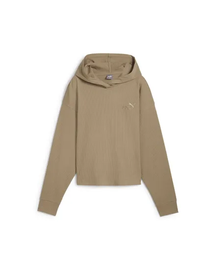 Sweat à capuche Femme W ESS ELE HDY Marron