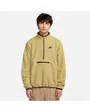 Sweat zip manches longues Homme M NK CLUB+ PLR LS HZ TOP Beige