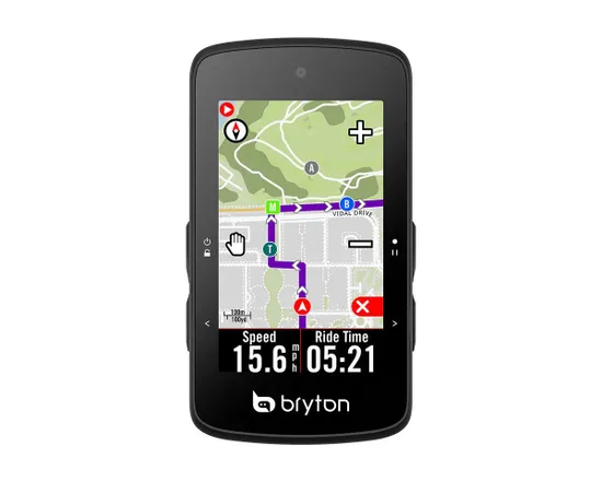 Compteur GPS de vélo RIDER 750 SE Noir